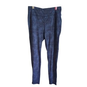 Paradox‎ Base Layer High-Rise Stretch, Merino Wool Legging | Blue Black Size Lg